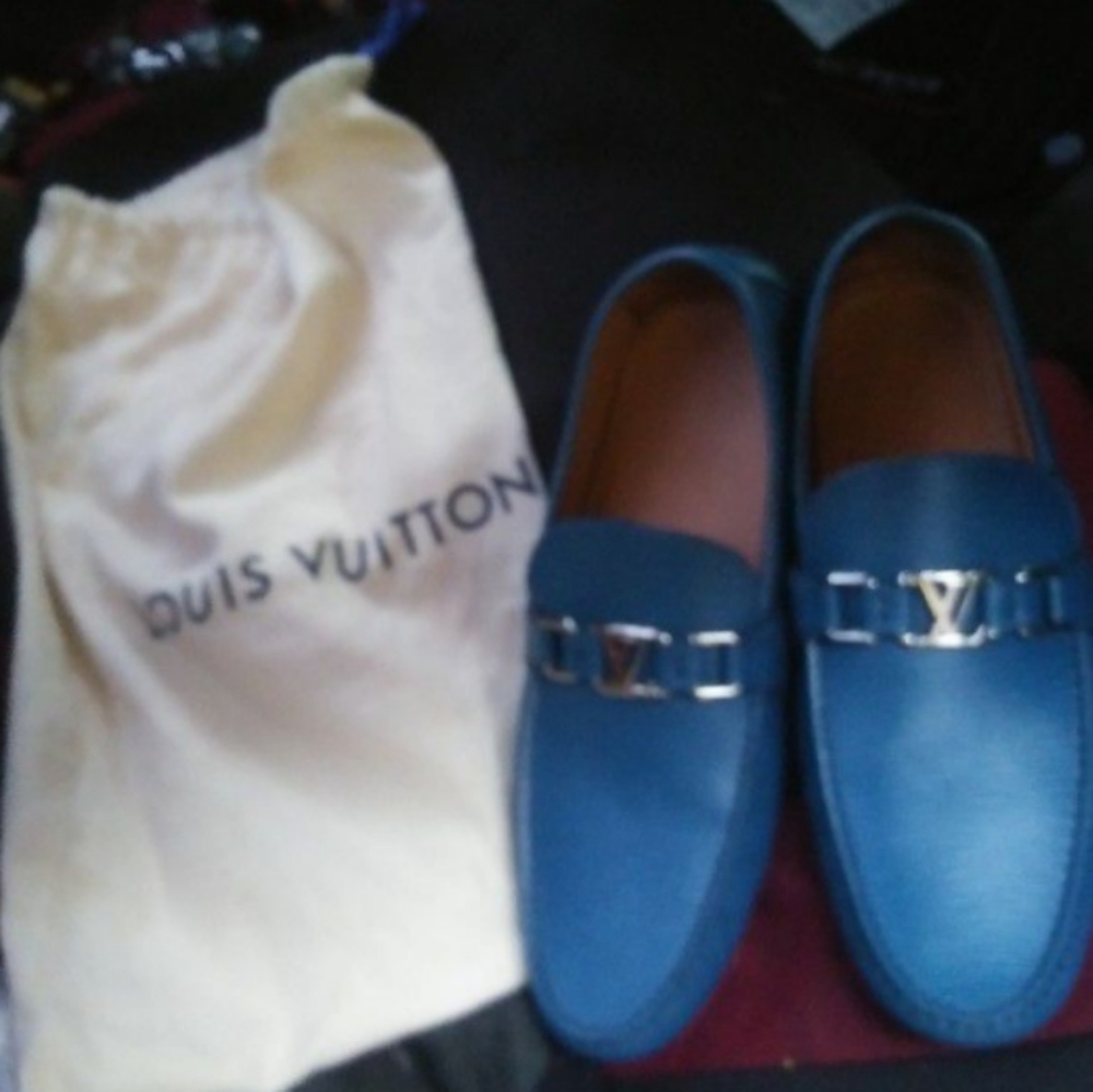 Louis Vuitton mens dress shoes sz 10 1/2 - Picture 3 of 4